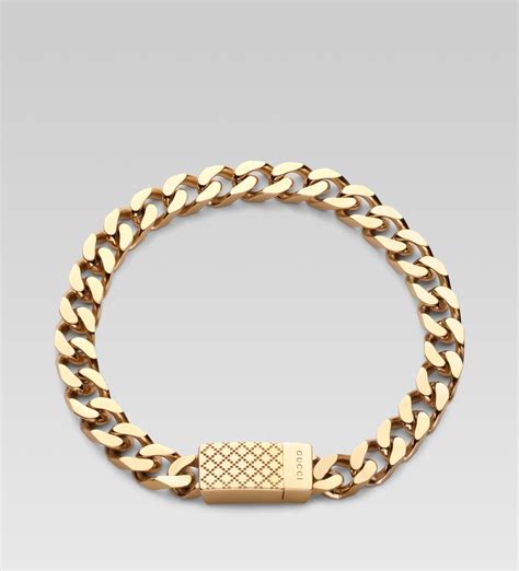 mens gold gucci bracelet|gucci gold bangle bracelet.